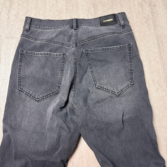 Express jeans black denim slim super high rise - Picture 11 of 14
